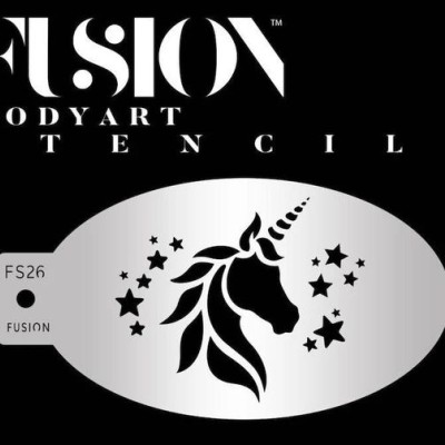 Fusion Stencils, Unicorn In Love (FS4) Fusion Stencils, Unicorn In Love (FS4)